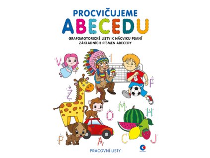 BO755 Pracovní listy - A4 - Procvičujeme abecedu