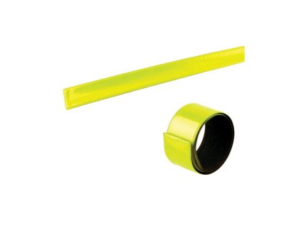 FJ-SW-1/1 NÁRAMEK REFLEXNÍ 3x30cm ŽLUTÝ
