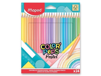 PASTELKY MAPED 24KS COLOR PEPS PASTEL 0086/9831880