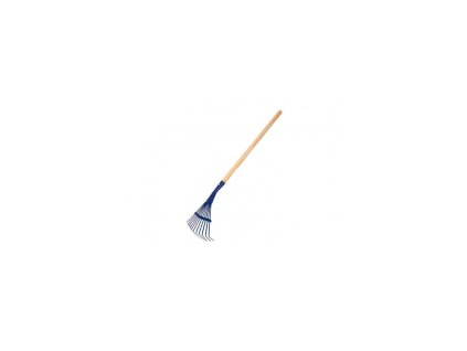 HRÁBĚ KOV/DŘEVO MODRÉ 80CM   34540347