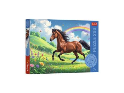 PUZZLE DŮSTOJNÝ KŮŇ 200 DÍLKŮ   89013355