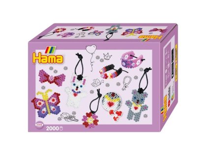 HAMA ZAŽEHLOVACÍ SET 2000KS MÓDNÍ DOPLŇKY   H3508