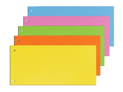 Rozdružovač Ekonomik 10,5 x 24 cm - mix 5 barev (100ks) 298.11