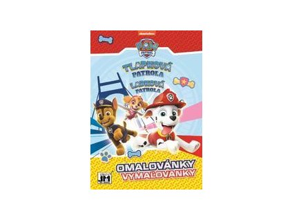 2728-5 Omalovánky A5+ Tlapková patrola