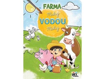 3173-2 Omalovánky maluj vodou Farma