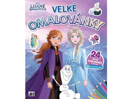 3297-5 Velké omalovánky Ledové království
