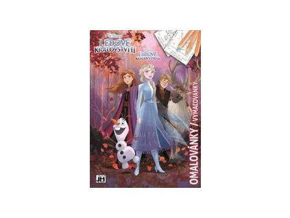 2434-5 Omalovánky A4 Ledové království 2