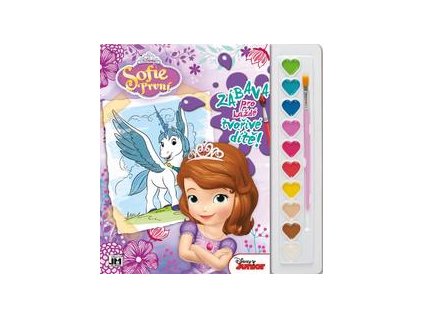 1347-9 OMALOVÁNKY S BARVANI A4 SOFIE PRVNÍ x
