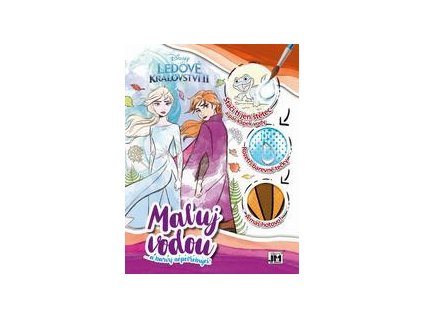2437-6 Vodová omalovánka A4 Ledové království 2