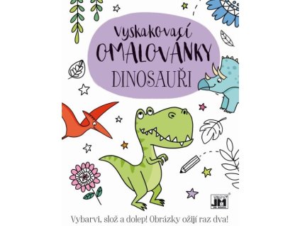 2116-0 OMALOVÁNKY VYSKAKOVACÍ DINOSAUŘI