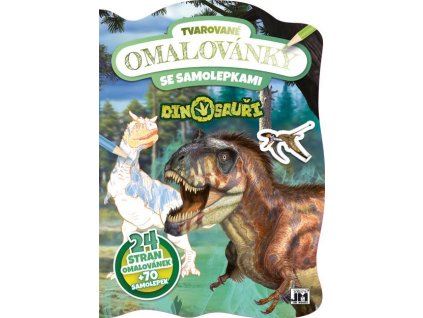 3185-5 Tvarované omalovánky Dinosauři