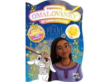 3754-3 Tvarované omalovánky Přání