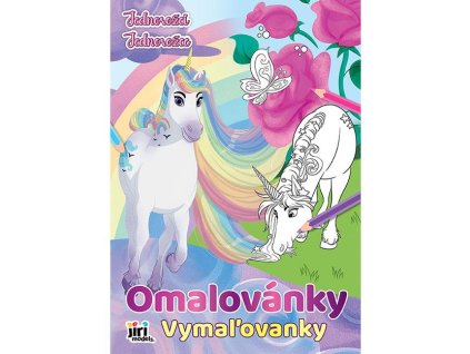 4434-3 Omalovánky A4 Jenorožci