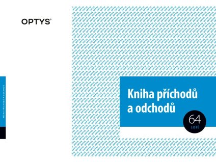 1260 Kniha příchodů a odchodů A4, 64 listů