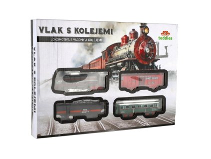 VLAK + 3 VAGÓNY S KOLEJEMI NA BATERIE V KR   800701