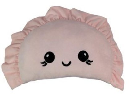 POLŠTÁŘEK KNEDLÍČEK RŮŽOVÝ 35CM  P3480