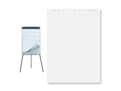 Blok Flipchart bílý 95x68cm 25 listů 220 910001