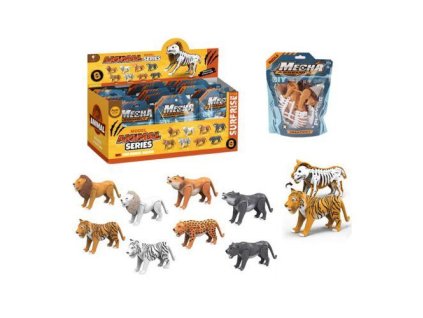 ZVÍŘÁTKO S KOSTROU SAFARI V SÁČKU 19X15CM MIX DRUHŮ W057617