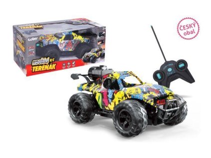 AUTO TERÉNNÍ KOUŘÍCÍ R/C 24CM   W029071