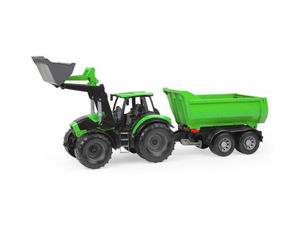 LENA TRAKTOR VELKÝ S PŘÍVĚSEM ZELENÝ V KR   43004617