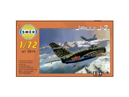SMĚR MODEL LETADLO  JIANJIJI J-2    918