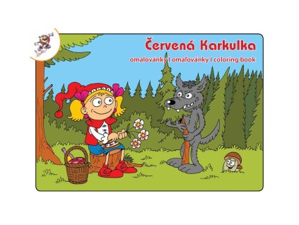PO2219 OMALOVÁNKY ČERVENÁ KARKULKA