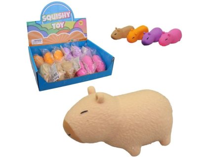 KAPYBARA SQUISHY 8CM 4BARVY 27119