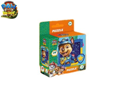 PUZZLE PAW PATROL: THE DINO MOVIE CHASE 24 DÍLKŮ  37248