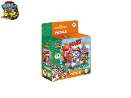 PUZZLE PAW PATROL: THE DINO MOVIE 24 DÍLKŮ  37250