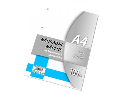 Náhradní náplň NN A4/1 • 100 listů • nelinkovaná