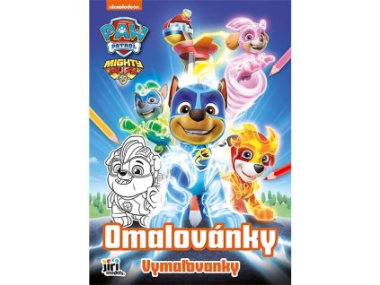4080-2 Omalovánky A4 Tlapková patrola