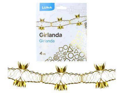 GIRLANDA 4M ZLATÁ   D613087