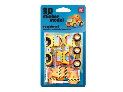 LEPÍCÍ MODEL 3D STAVEBNÍ STROJE DOMÍCHÁVAČ 1042614