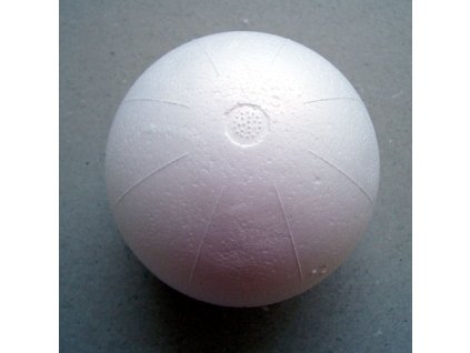 Koule aranžovací polystyrenová plná d10cm 45005