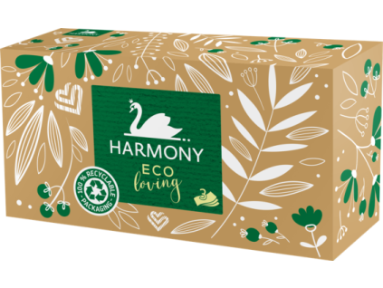 Kapesníčky Harmony Eco Loving 3 vrstvé 100ks