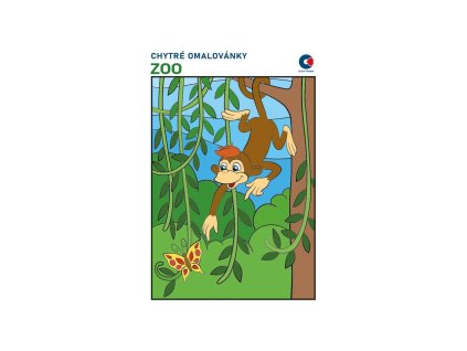 BO509 Omalovánka A5 - Chytré omalovánky - Zoo