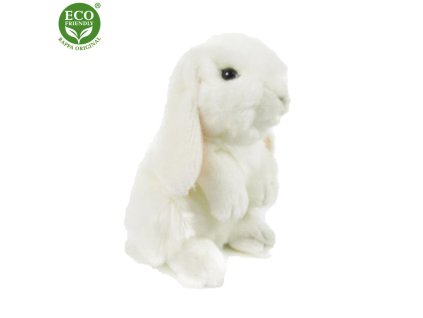 KRÁLÍK BÍLÝ 18CM STOJÍCÍ  210134