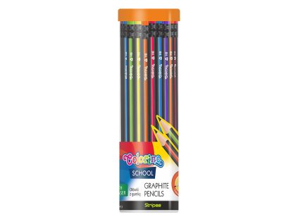 GRAFITOVÁ TUŽKA S GUMOU STRIPES 39965PTR