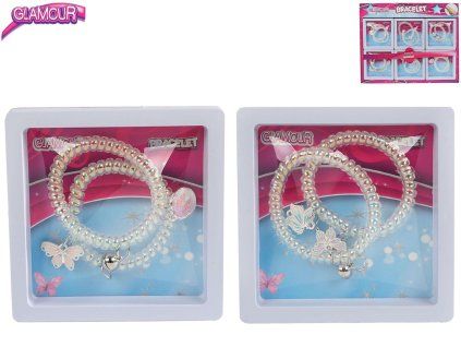 GLAMOUR NÁRAMEK 2KS S PŘÍVĚSKY 6,5CM  641310