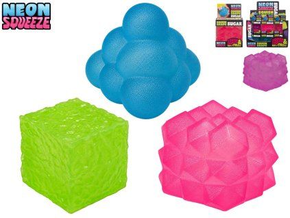 NEON SQUEEZE KOSTKA STREČOVÁ 3D 4B V KR  622304