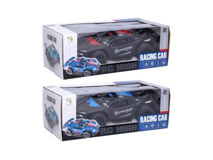 AUTO ZÁVODNÍ R/C ČERNÉ 22,5CM   W032994
