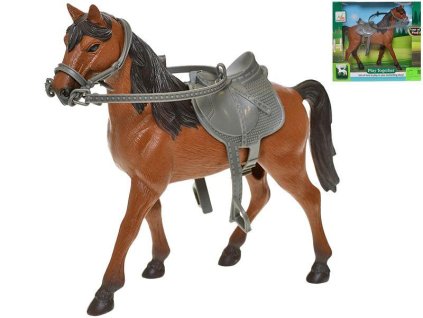 KŮŇ 22CM SE SEDLEM V KR  51198
