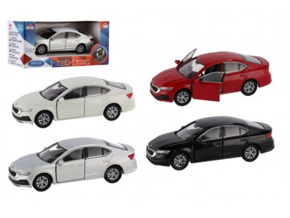 AUTO WELLY ŠKODA OCTAVIA KOV/PLAST 11CM   23202856