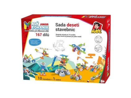 KREATIVNÍ STAVEBNICE 10V1 167DÍLKŮ PLAST  32397