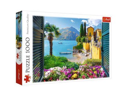 PUZZLE 1000D VÝHLED NA JEZERO COMO  89010951