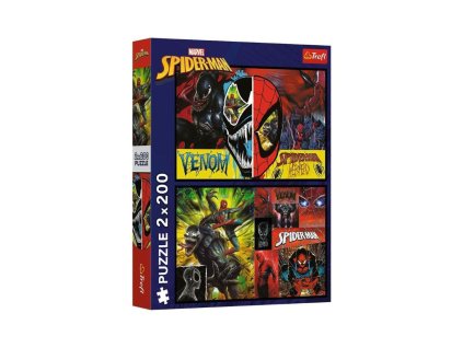 PUZZLE 2V1 SPIDER-MAN VE DNE V NOCI 2X200D  89013314