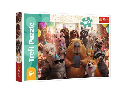 PUZZLE KAPYBARA SELFIE 160D  89015444