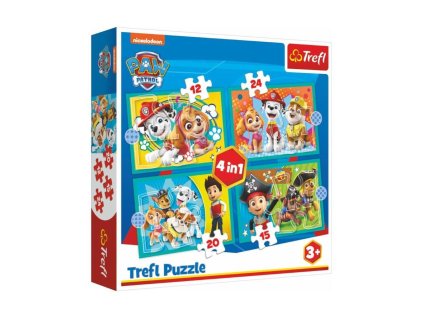 PUZZLE 4V1TLAPKOVÁ PATROLA  89034346
