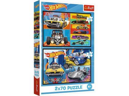 PUZZLE 2V1 HOT WHEELS 2X70D  89034442