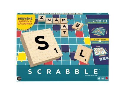 SCRABBLE DŘEVĚNÁ EDICE  365159